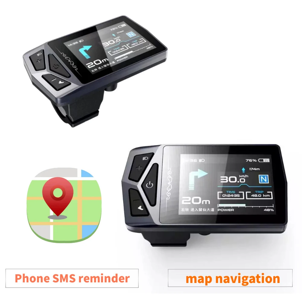 

Advanced Navigation Display with Bluetooth for Bafang M400/G330 M500/G520 M600/G521 M510/G522 M620/G510 M800/G530 Motor
