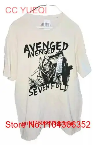 Avenged Sevenfold Life Is But A Dream Grim Reaper Boyfriend Fit Girls T Shirt XL long or short sleeves