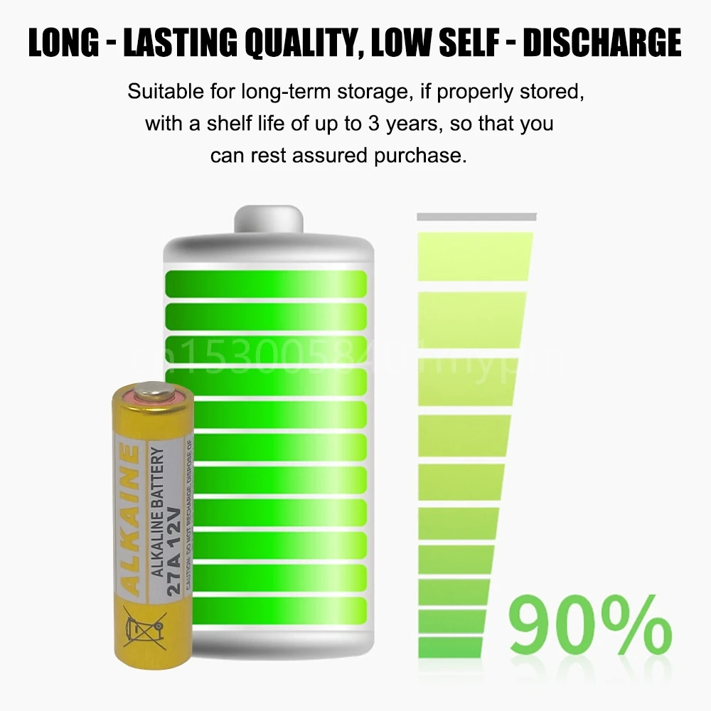 Щелочные батарейки Dewtox 12V 27A (10 шт)