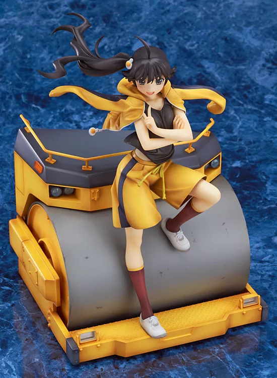 100% оригинал: Bakemonogatari ARARAGI KAREN дорожный каток 1/8 ПВХ фигура аниме модель игрушки