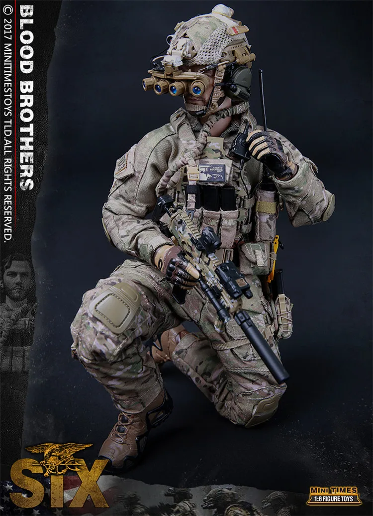 

Full Set Action Figure Model Toys Collectible 1/6 for M010 US Navy SEAL Team Six 12'' Special Forces Soldier