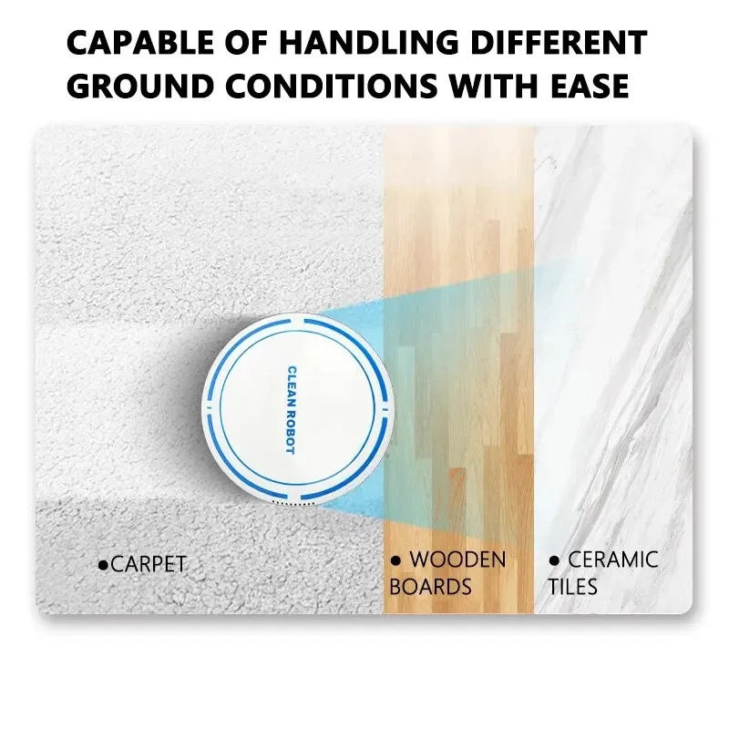 Интеллектуальный Автоматический Мини-подметальный Робот-пылесос Универсальное