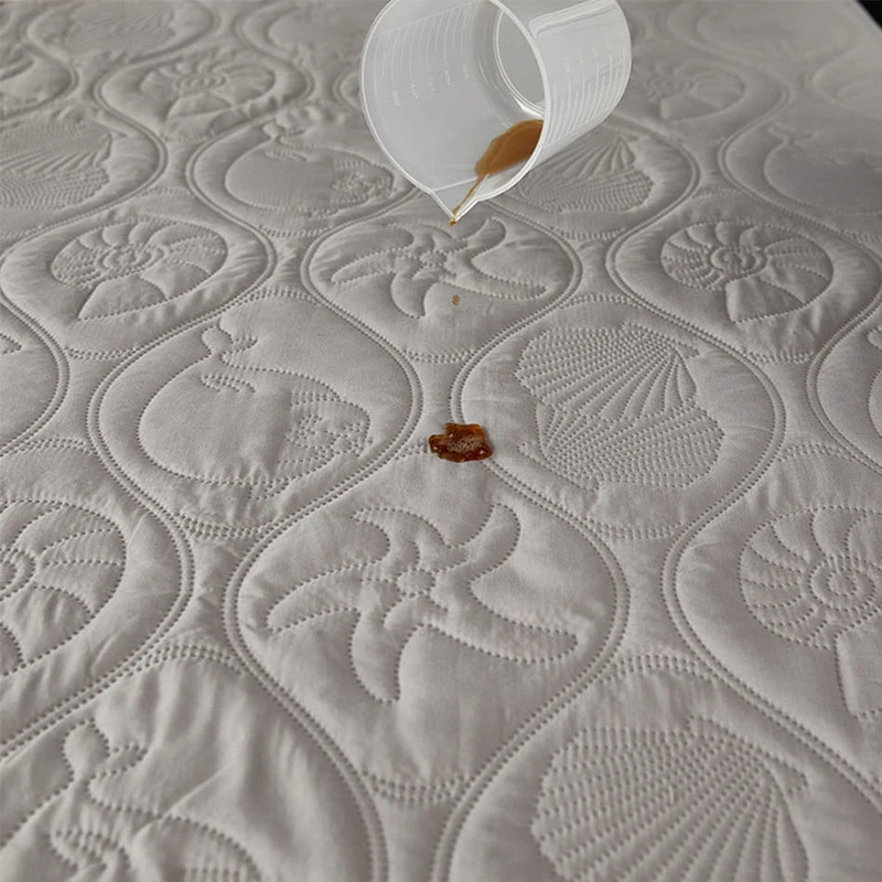 Настоящий защитный матрас наматрасник для кровати чехол матраса с защитой от