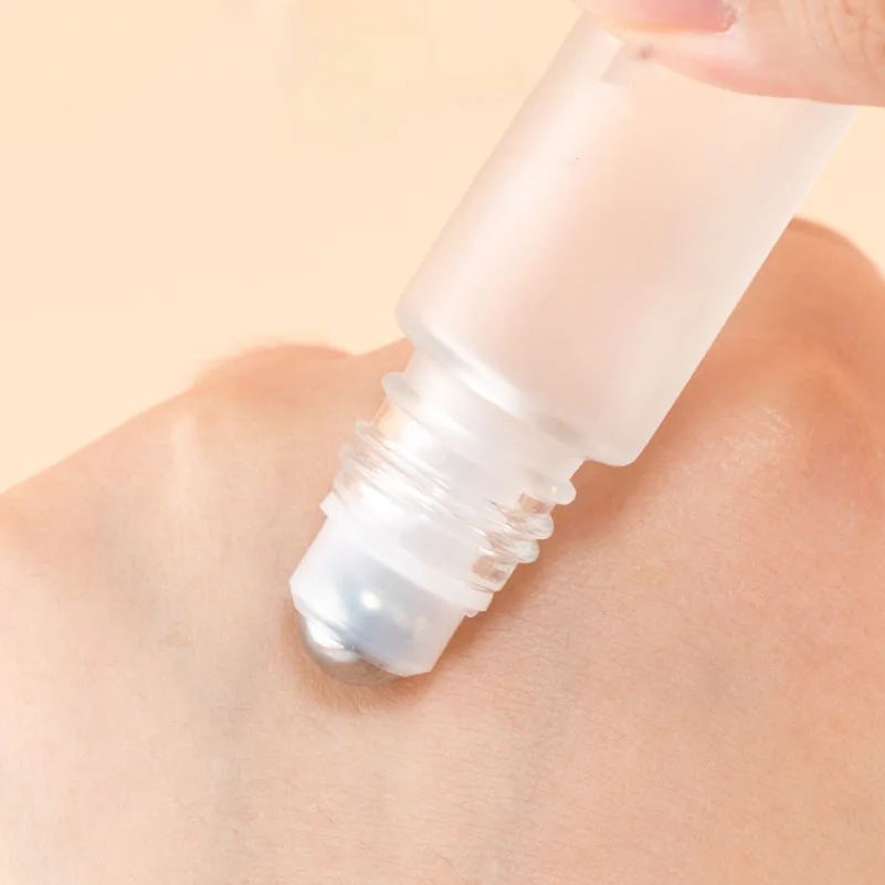 5 мл 10 матовый рулон на бутылке с роликовыми шариками из нержавеющей стали пустой