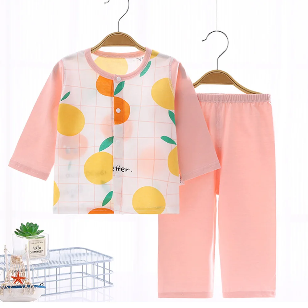 Новинка летняя блузка с длинным рукавом и брюки для мальчиков костюм из двух