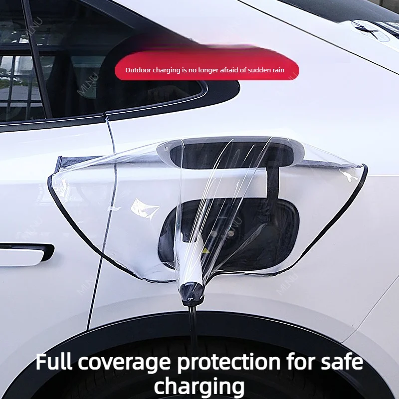 Фото Защитный чехол для зарядного порта Leapmotor B05 Lafa 5 B10, аксессуары, материал ПВХ, пылезащитный, антиокислительный, устойчивый к атмосферным воздействиям №5