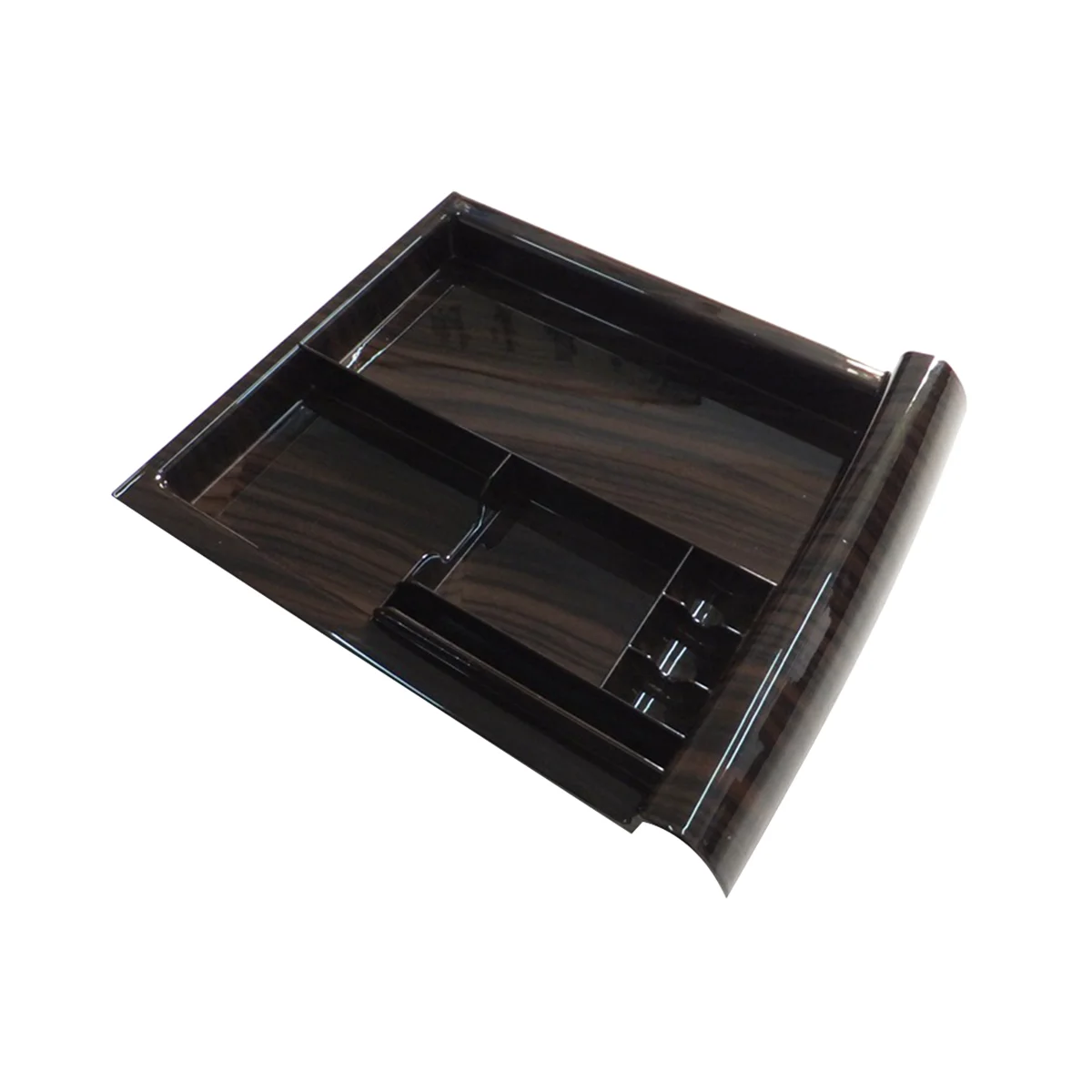 

Car Armrest Storage Box for Honda Odyssey Elysion 2015-2023 Center Console Organizer Tray Coin Holder Mahogany