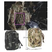 fs vertical gp sundry bag molle camouflage outdoor hunting military multi purpose auxiliary bag