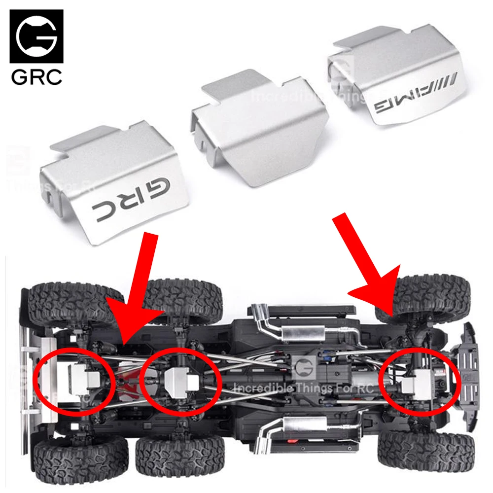 

Бронированная осевая панель из нержавеющей стали для TRAXXAS 1/10, TRX6, G63