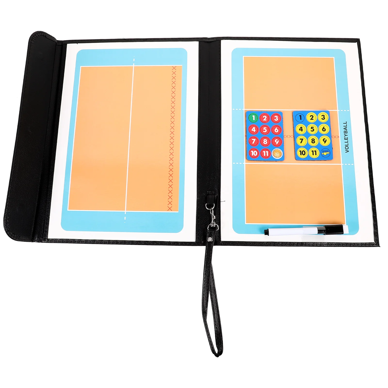 

Magnetic Board Whiteboard Volleyball Coaching Tool Iron Indoor Sports Match