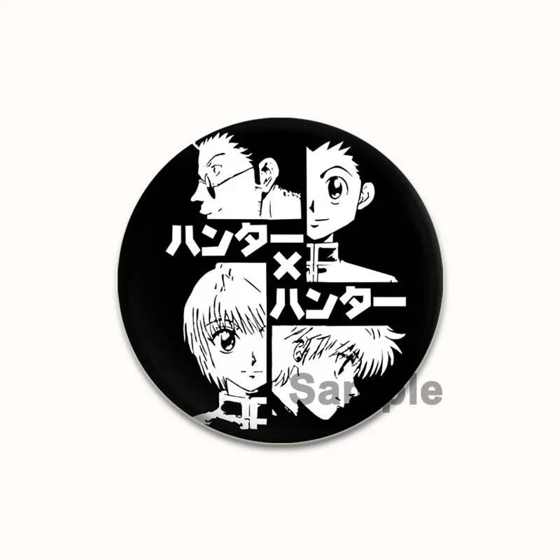 Японский Охотник X Hunter акриловые значки заколка на лацкан аниме Мультяшные