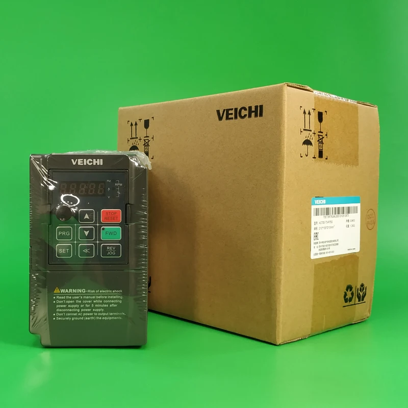 

VEICHI Wei Chuang inverter AC70E-S2/T3-R75G/1R5/2R2/004 single-phase 220/380V