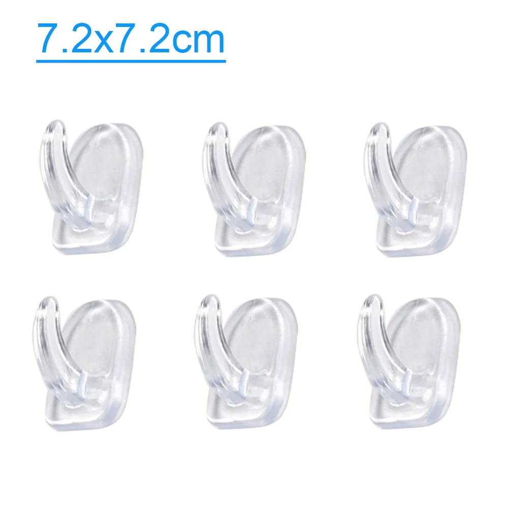 

6 шт., универсальные настенные крючки для ванной и кухни