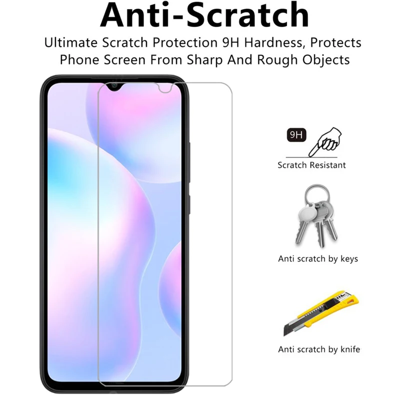 Защита экрана для xiaomi redmi 9at защитное закаленное стекло на redmi9at 9 at пленка телефона