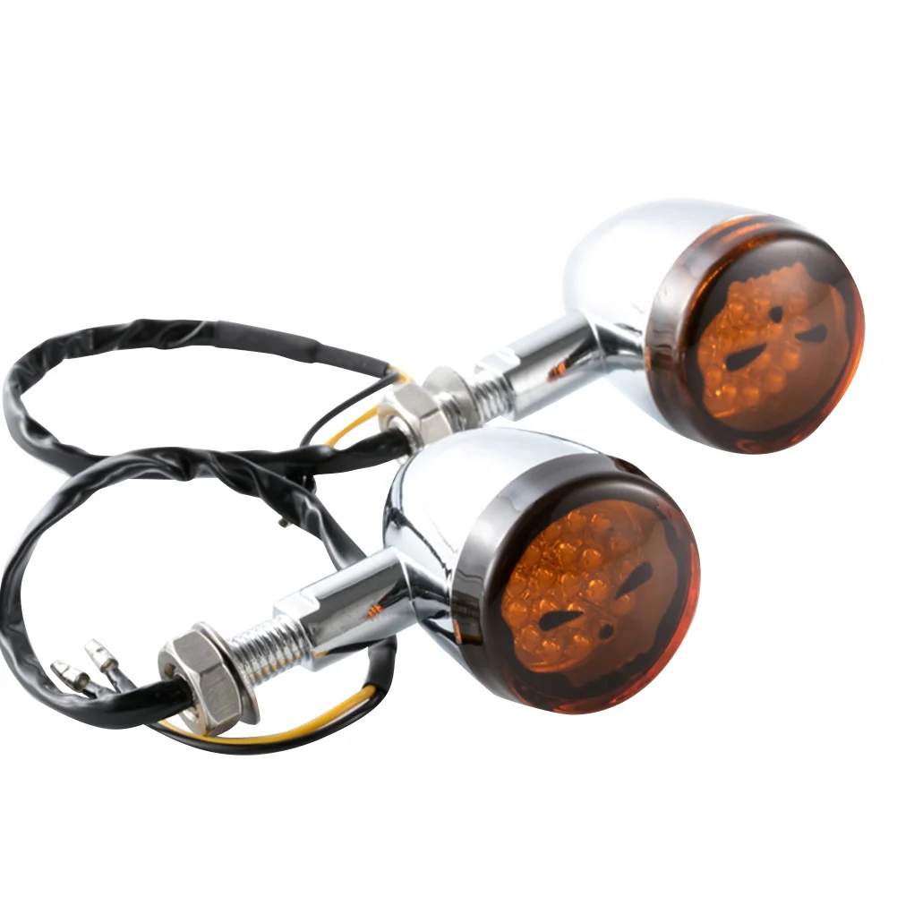 

2pcs Turn Metal Professional Electroplate Turn for Motorcycle