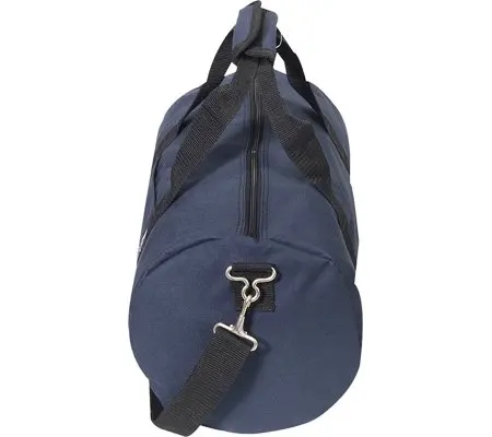 Unisex 16-Inch Round Duffel Bag Black