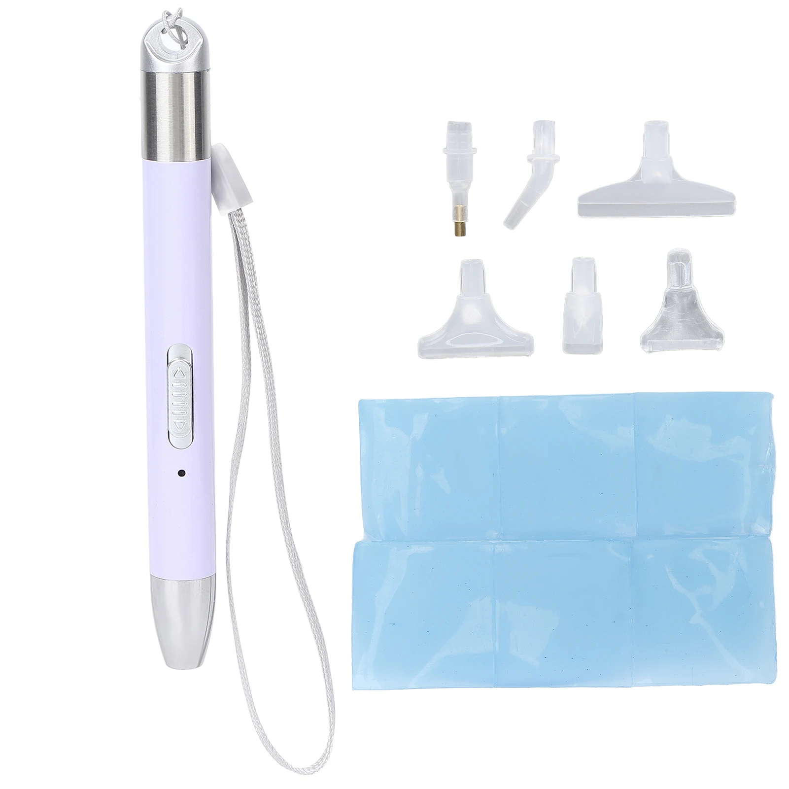 

LED Rhinestone Painting Pen Rhinestone Painting Drill Pen Nail Art Tool with Replacement Tip