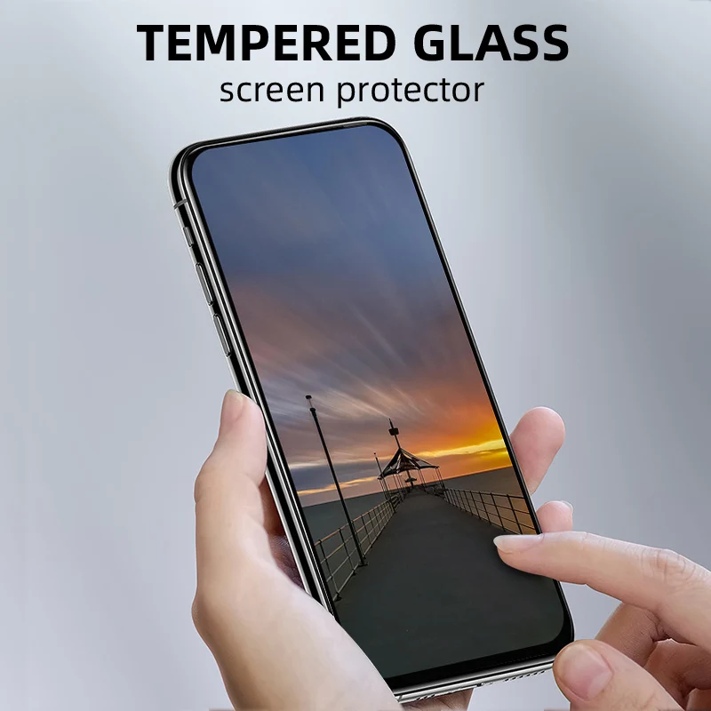 Tempered Glass For IPhone 14 Pro Max Screen Protector iPhone 11 12 13 XR X XS Max 7 8 Plus 12 Mini SE 2022 Protective Glass Film