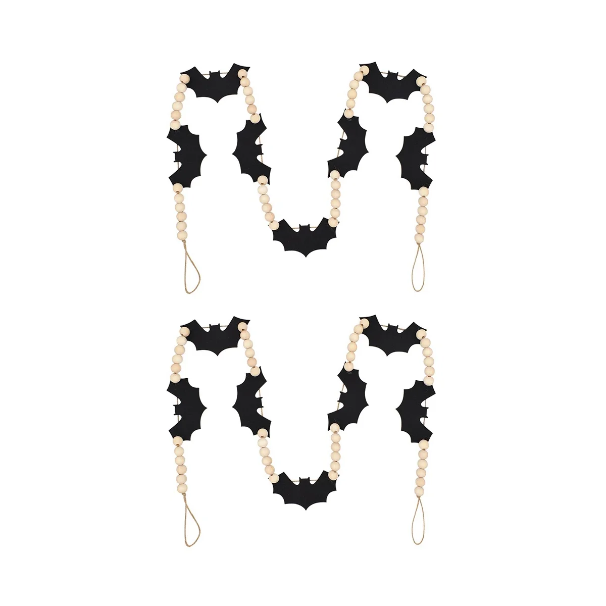 

Бирка летучая мышь из бисера украшение для дома гирлянда на Хэллоуин венок летучие мыши гирлянда из бисера с веревкой украшение сада дерева
