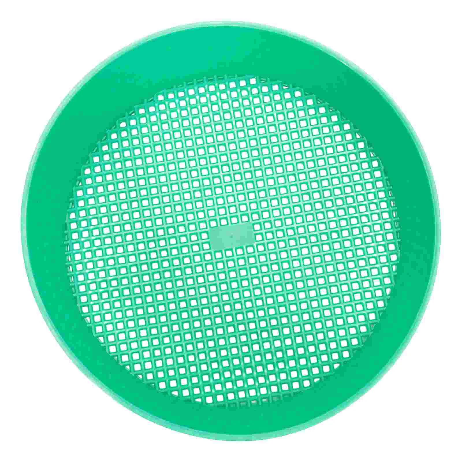 

Garden Sieve Sifter Soil Mesh Riddlesifting Pan Sand Gardening Spreaders Tools Dispenser Compost Traysupplies Trapping