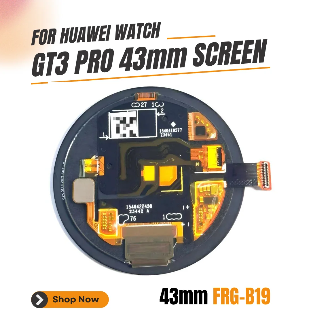 Фото Для Huawei Watch GT 3 Pro FRG-B19 43 мм: Замена ЖК-экрана, сенсорный дисплей, дигитайзер №5