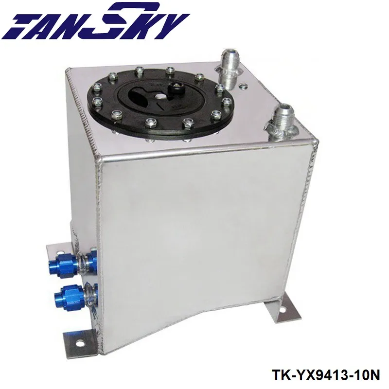 

Universal Car Auto Fuel Surge Tank Container 10 Litre Swirl Pot System Alloy TK-YX9413-10N