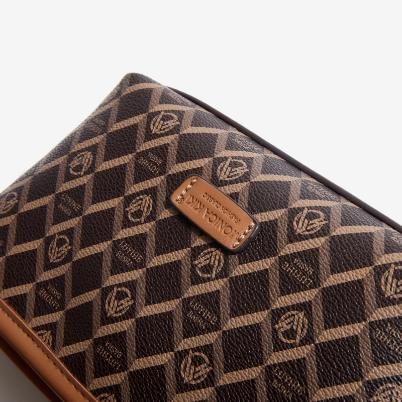 2023 Small Design Print Underarm Bag Women's New Casual Fashion Wide Shoulder With Large Capacity Single Shoulder Crossbody Bag