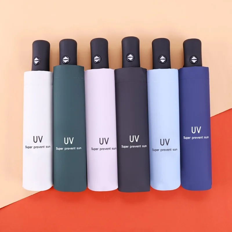 

Полностью автоматический зонт, Солнцезащитный Зонт с защитой от УФ-лучей, складной зонт от дождя с мультяшным рисунком, зонт с медведем, зон...