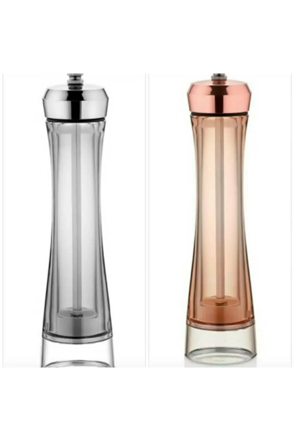 

Transparent Copper Salt Pepper Mill (21cm)
