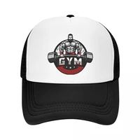 classic unisex bodybuilding gym baseball cap adult fitness muscle adjustable trucker hat men women outdoor snapback caps