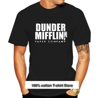 camiseta de the office para hombre y mujer camisa unisex de dunder mifflin unisex