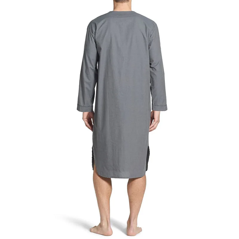 Muslim Men Clothing Abaya Tenue Musulmane Pour Homme Kaftan Jubba Thobe Looser Casual Dubai Saudi Arabia Robe Islamic Habits