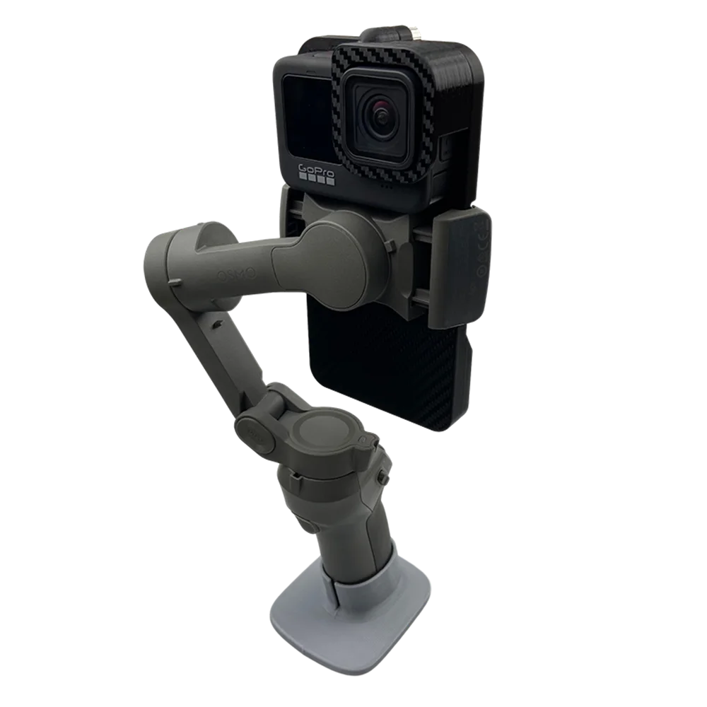 Ручной фотоэлемент для GoPro Hero 5/6/7/8/9 черная Монтажная пластина переключателя DJI Osmo