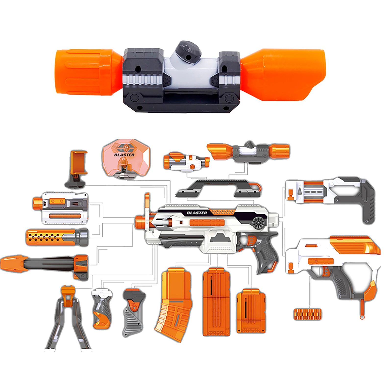 Прицел для серии NERF универсальная совместимая Модифицированная деталь прицел с