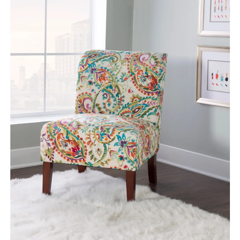 

Linon Morrison Slipper Chair, Indira Calypso