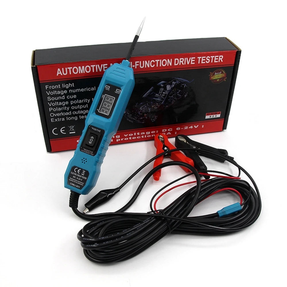 

Автомобильный Многофункциональный Тестер Для Электрических Систем С Выключателем Питания, Диагностический Инструмент