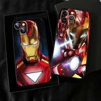 iron man marvel avengers for apple iphone 11 12 13 pro max 12 13 mini x xr xs max se 6 6s 7 8 plus phone case funda