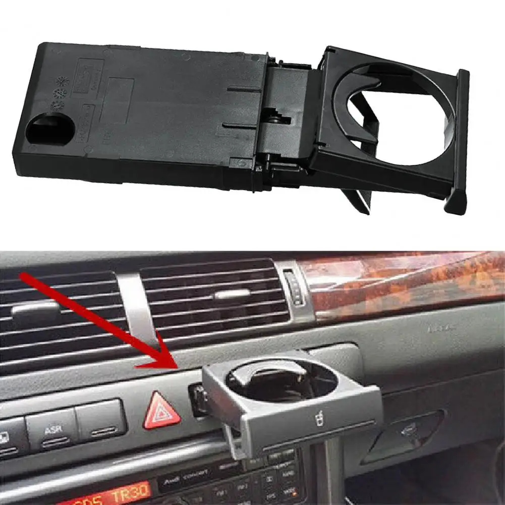 

Car Cup Rack Durable Car Drink Holder Reliable Stable Cup Holder 4B0862534D for Audi C5 A6 98-05