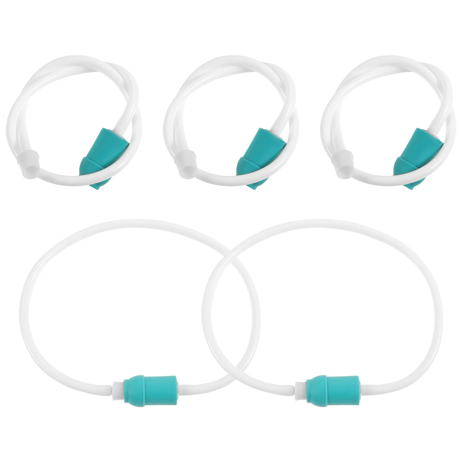 

5 Pcs Cupping Device Extension Machine Pipes Cups Hose Care Lengthen Accessories Plastic Vacuum