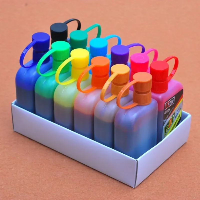 

Маркеры-краски, 12 цветов, 25 мл