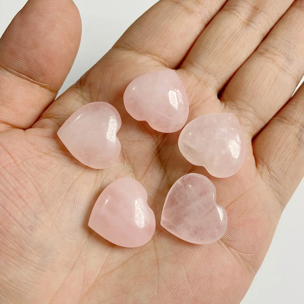 

Лечебный камень сердце из аметиста, кварца, агата 20 мм vinswet