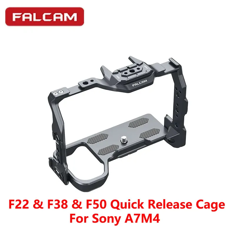 

Falcam F22 & F38 & F50 быстросъемная клетка для камеры/опорная пластина V2 для Sony A7M4 C00B3605 Совместимость с A7M4 расширительные аксессуары