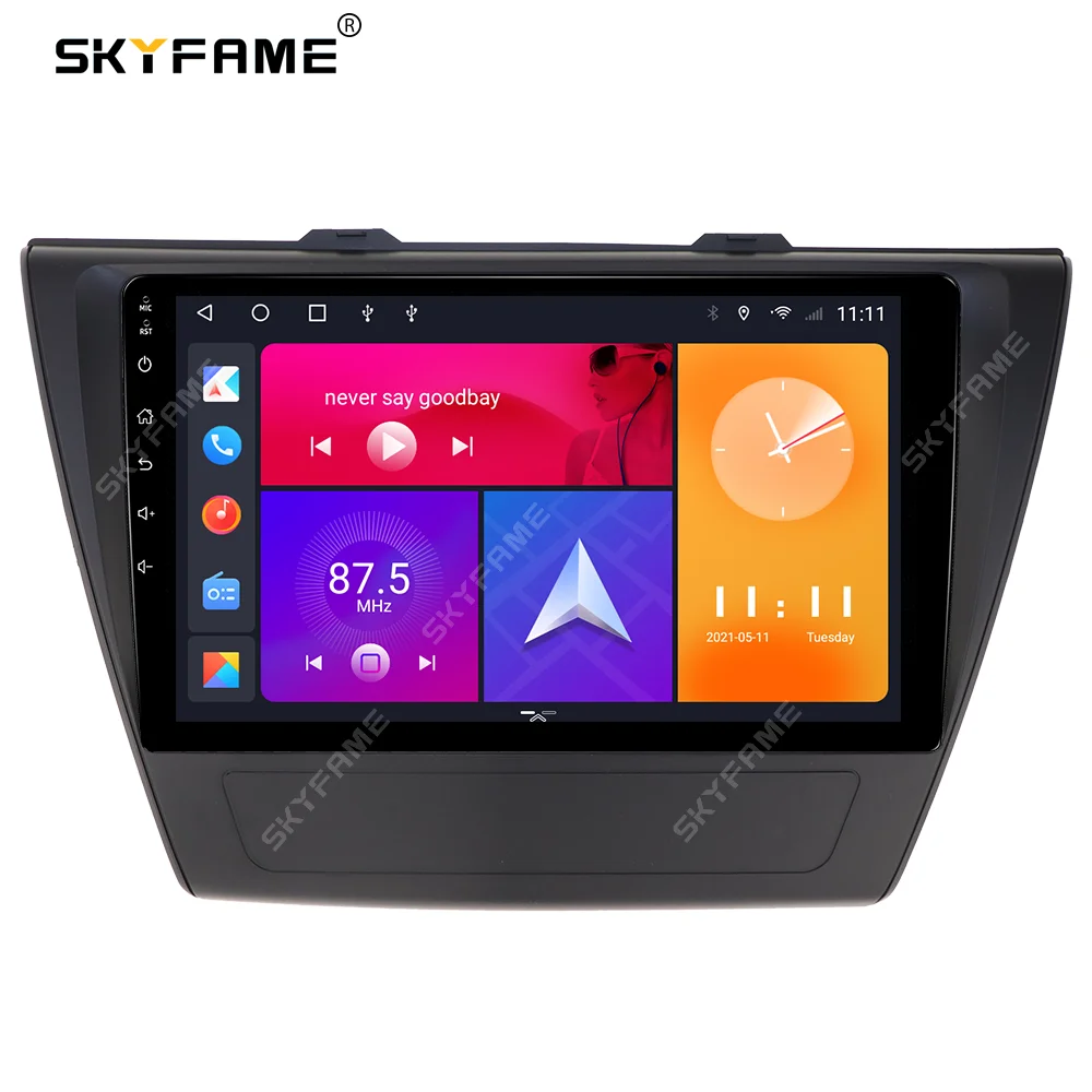 SKYFAME Car Fascia Frame Adapter Canbus Box For Roewe i5 2019-2020 Android Big Screen Radio Dash Fitting Panel Kit |