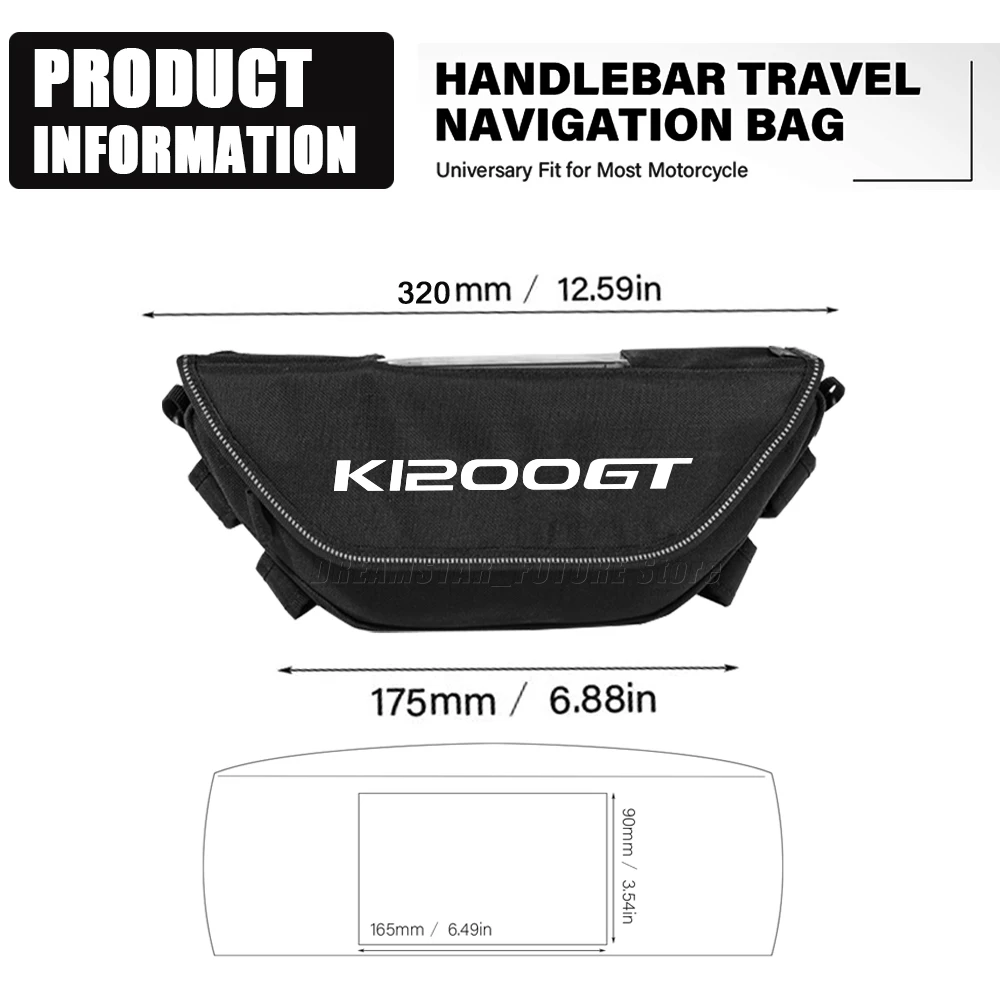 Для K1200GT K1200 K 1200 GT 2002-2009 2006 2007 2008 Водонепроницаемая дорожная навигационная сумка