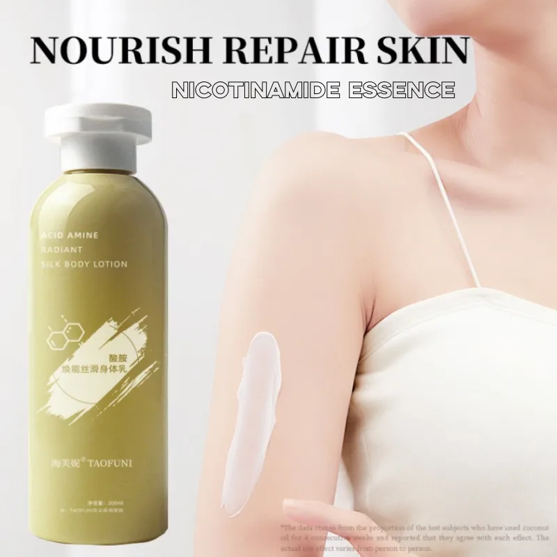 

Niacinamide Acid Moisturizing Body Lotion Whitening Exfoliating Smooth Improving Rough Brightening Skin Tone Korean Skin Care