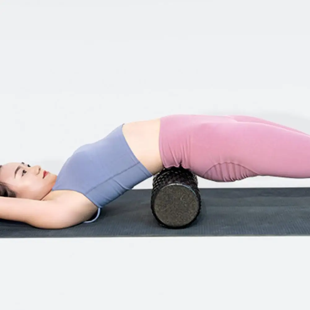 

Прочный функциональный ролик для занятий йогой, удобный ролик для занятий йогой из пены, нескользящий ролик для помещений