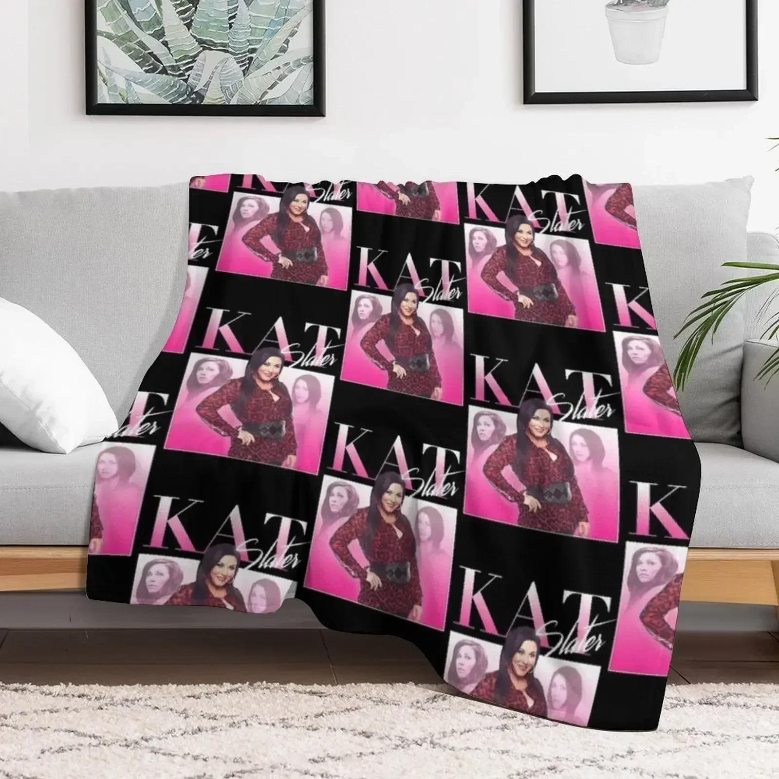 Кэт-слайтер Essential Футболка Плед Роскошные дизайнерские детские мягкие одеяла для