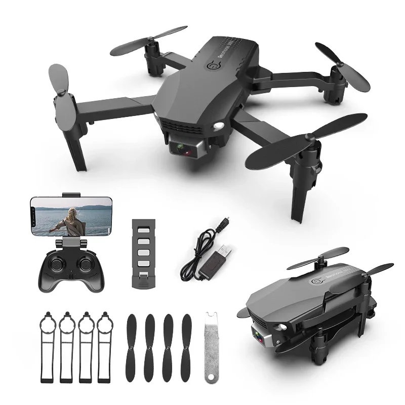 

R16 Mini Wifi FPV AIR Pressure Fixed Height Four-Axis Drone 4K Profesional Double Camera HDRC UAV Helicopter Dron Hot Kids Toys
