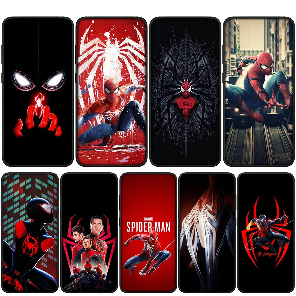 Мягкий чехол Spiderman Marvel Человек-паук для Huawei Nova 3i 3 5t 2i 2 4E 7 SE Mate 10 20 P20 P30 Pro P10 | iPhone 8 Случай -1005005054264769