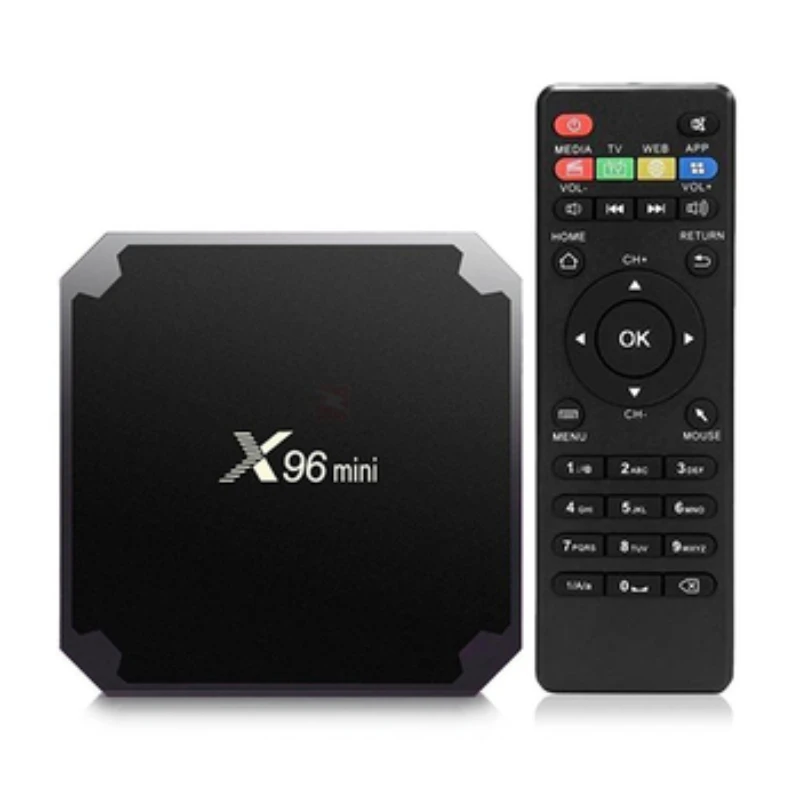 

Приставка Смарт-ТВ X96mini, Android 9,0, S905W, 4 ядра, поддержка 2,4 ГГц